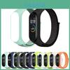 Прочный нейлоновый ремешок для Xiaomi Mi Band 3/4/5/6 Регулируемая дышащая петля Замена Легкий