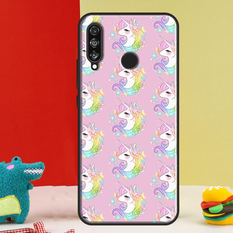 Милый радужный единорог для Huawei Nova 5T 9 10 SE 12i 12s 11i Y91 Y90 Y60 Y70 Y72 Y61 P60 P30 Pro P20 P40 Lite Чехол