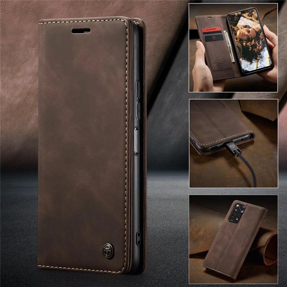 Matte Leather Case for Xiaomi Mi 9T 10T 11T 12T Pro Lite 5G Redmi Note 8 9s 10 11 11S 12 Pro Wallet Flip Cover Poco X5 F3 M3 Pro