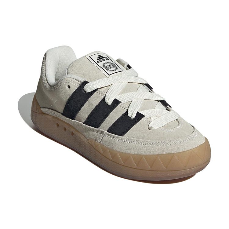 Adidas Adimatic Off White Gum Unisex Sneakers Cream Core-Black IE2226