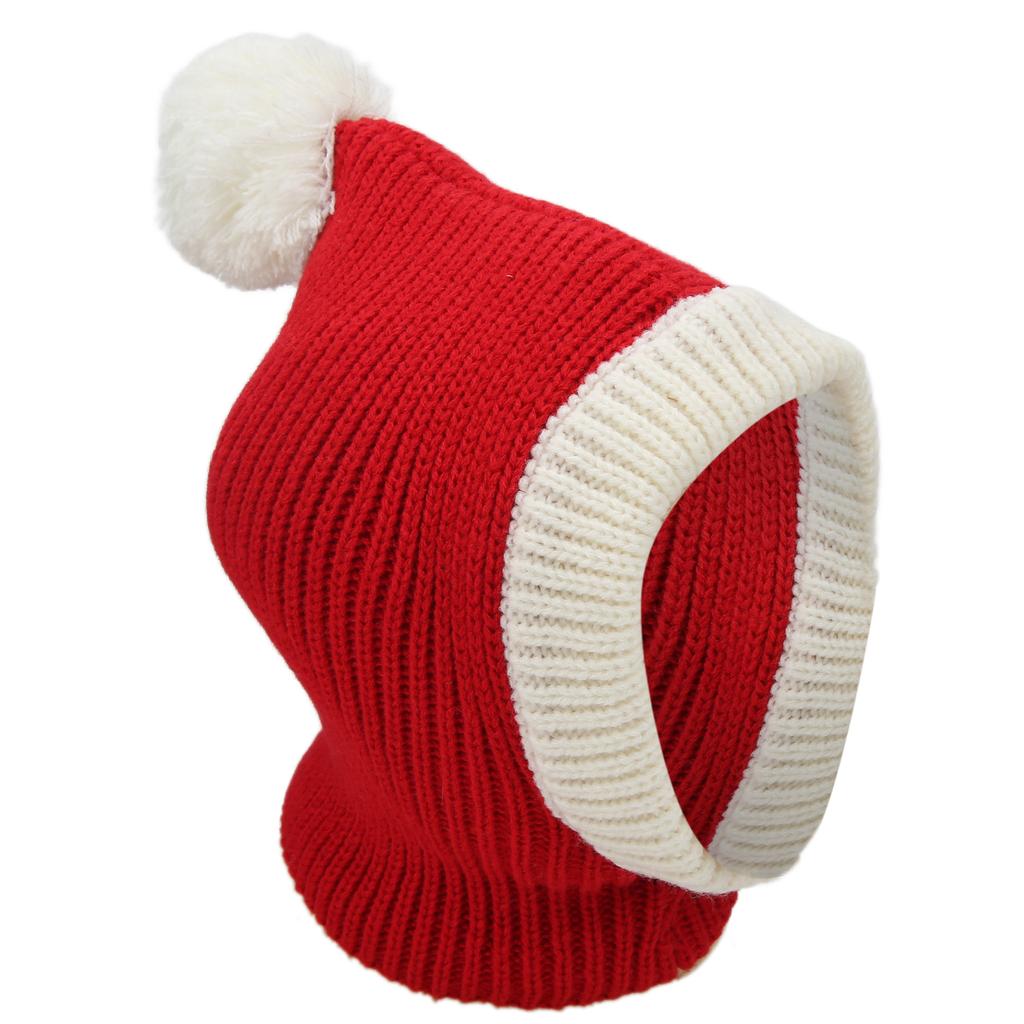 Dog Winter Hat Red Pet Christmas Winter Warm Knitted Hat for Small and Medium Dogs Puppy CatsRed S