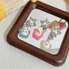 Key Decoration Cute Bag Pendant Accessories Lucky Star Keychain Cartoon Luminous Keychain