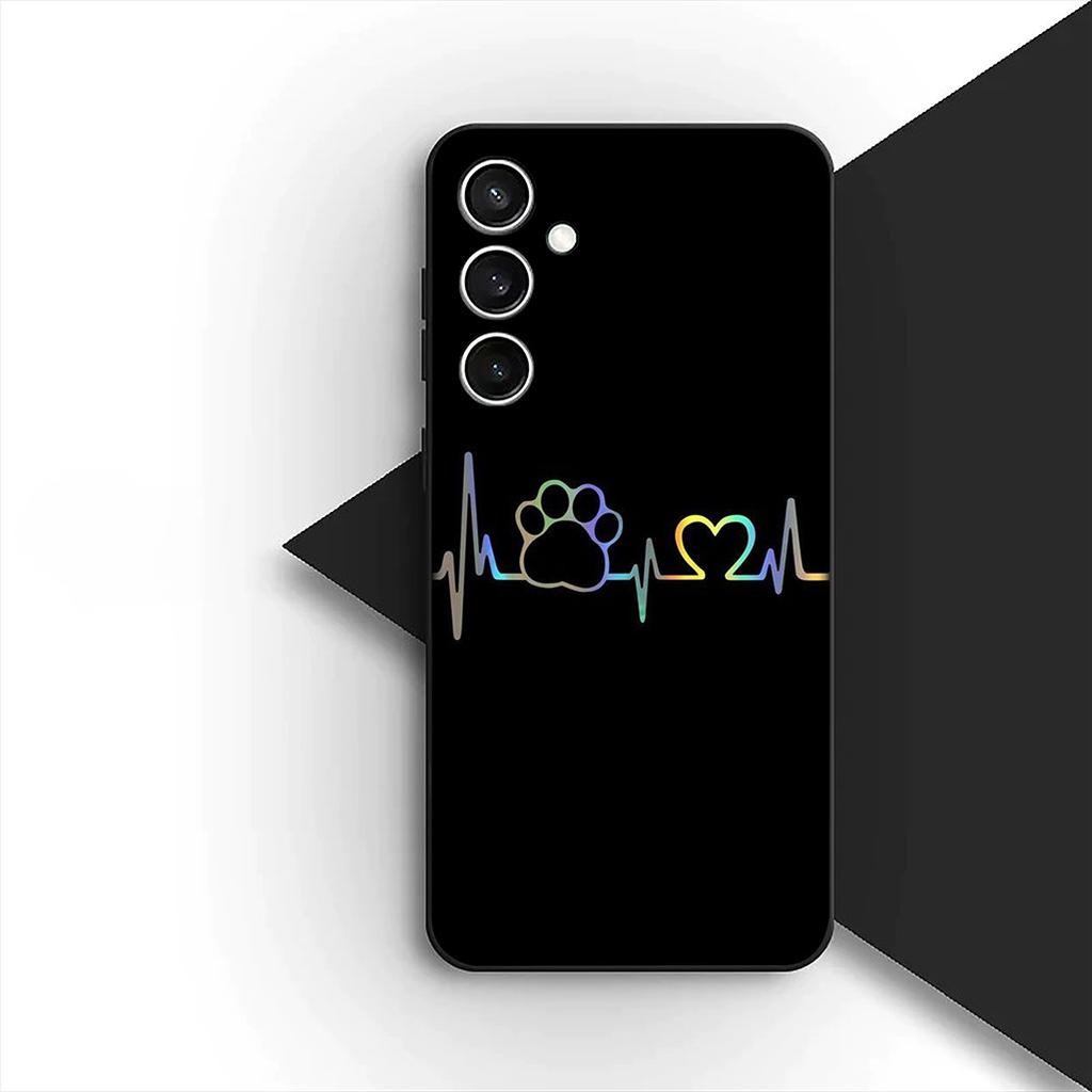 Cat Cute Dog Paw Wallpaper Phone Case for Apple iPhone 17 Pro XS Max Air 6 7 8 Plus 5 + SE 2022 SE2 16E 8+ Protective Cover