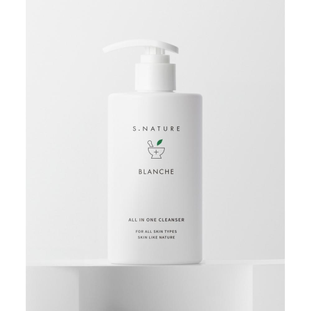 S.nature Очищающая пенка для умывания Blanch 260 мл