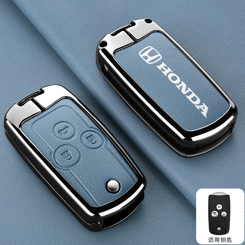 AAAKN1 Honda CRV Key Cover Old Model Suitable For Honda HRV Jazz Accord Pilot Acura Spirior Fit Odyssey CRV CR-V 2012 Key Holder Acces