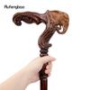 Слон Коричневый Деревянный Модный Трость Декоративный Вампир Косплей Вечеринка Деревянная Трость Хэллоуин Булава Палочка Посох 93см