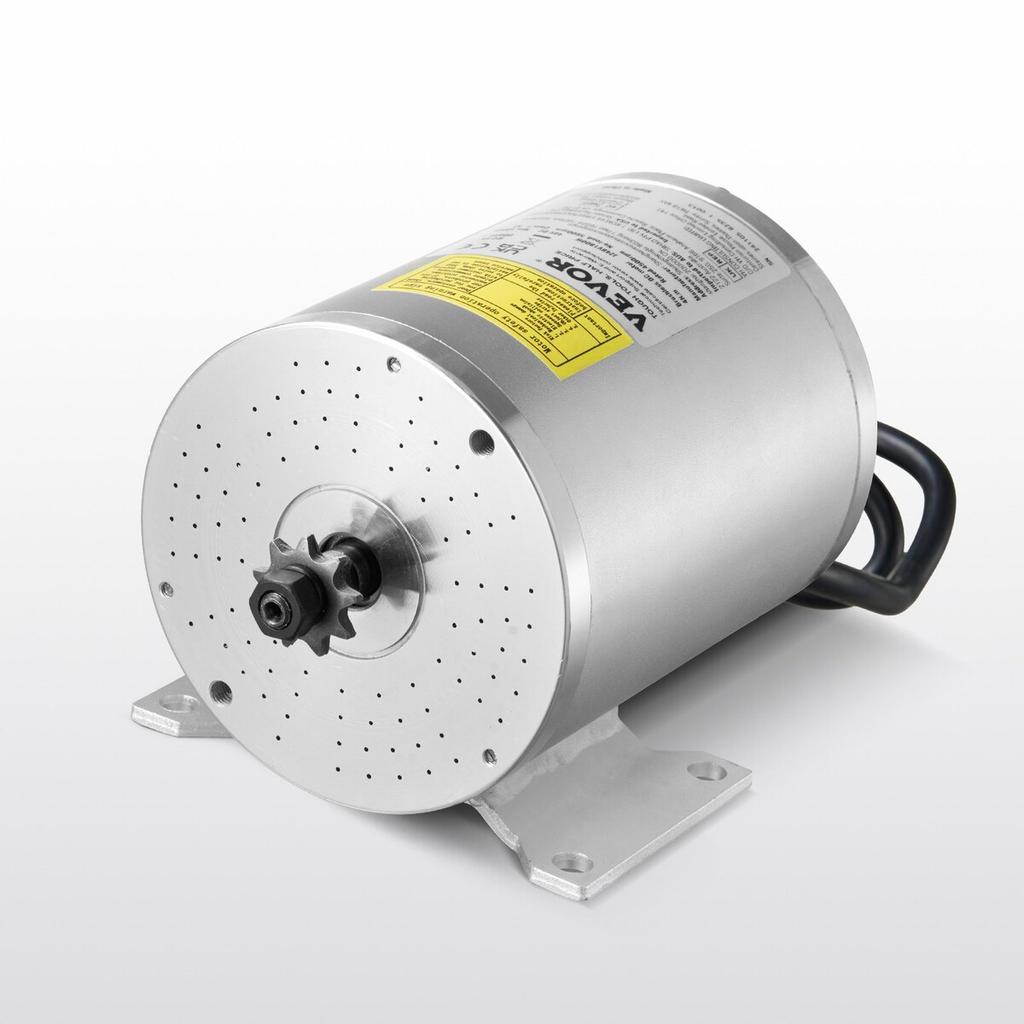 1800W 48VElectric Brushless DC Motor Kit with Upgraded Speed Controller