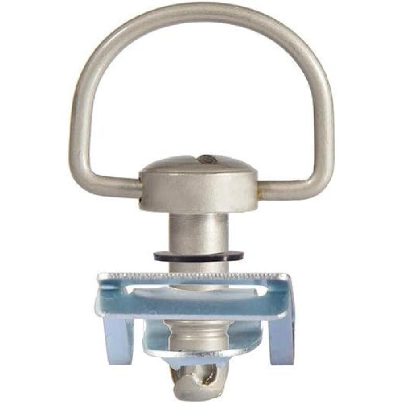 MOTO4U Motorcycle Race Fasteners Quick Release 17Mm D-Ring 1/4 Turn Fairing Fastener Clip Style Matt Sliver X10 Sets