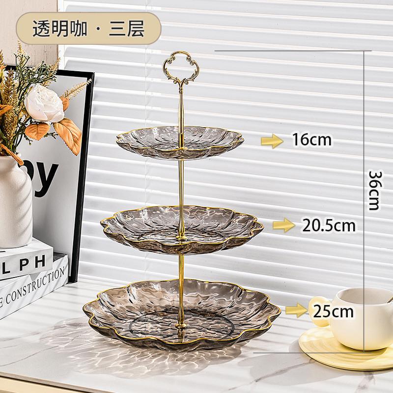 Фруктовая тарелка, Гостиная, Бытовой чайный столик, Многоярусная тарелка для послеобеденного чая, Тарелка для димсамов и пирожных, Десерт, Витрина на ресепшене, Легкая роскошь