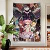 Puella Magi Madoka Magica DIY Настенный Гобелен Подвесной Таро Хиппи Коврики на Стену Декор для Комнаты в Общежитии Дома