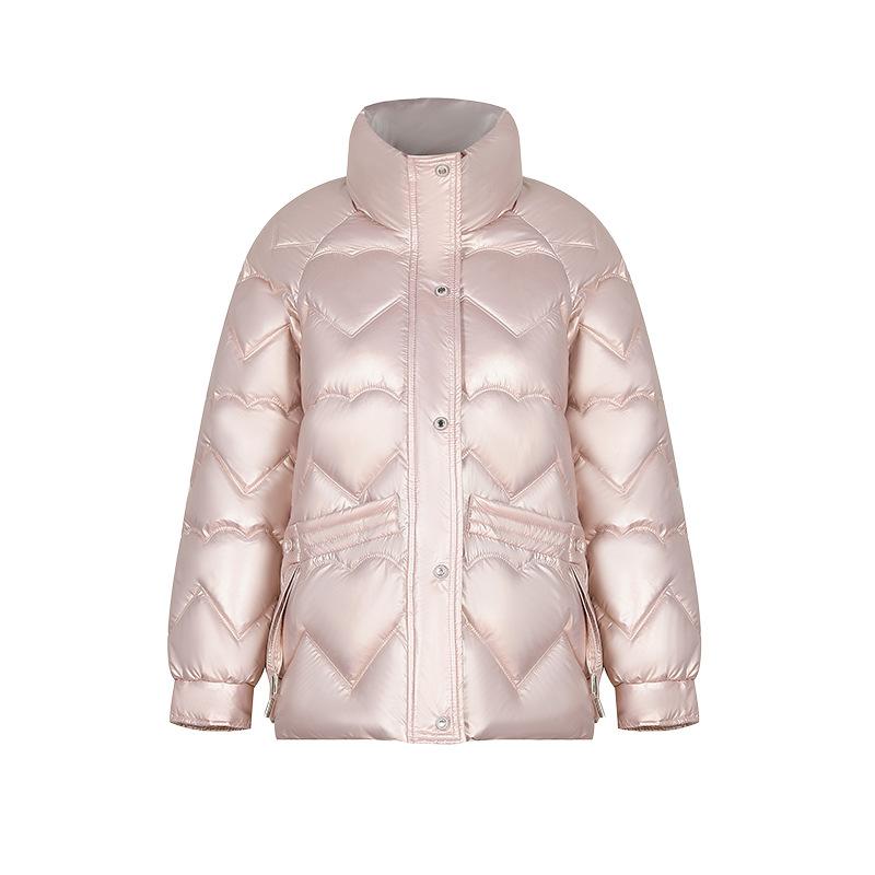 Зимняя куртка-пуховик для женщин, короткая, в корейском стиле, модная, универсальная, маленькая, свободная, утолщенная, теплая зимняя куртка