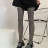 Непрозрачные колготки с рисунком в виде полос, устойчивые к затяжкам, с закрытым носком, с высокой талией, корректирующие, для костюма на Хэллоуин