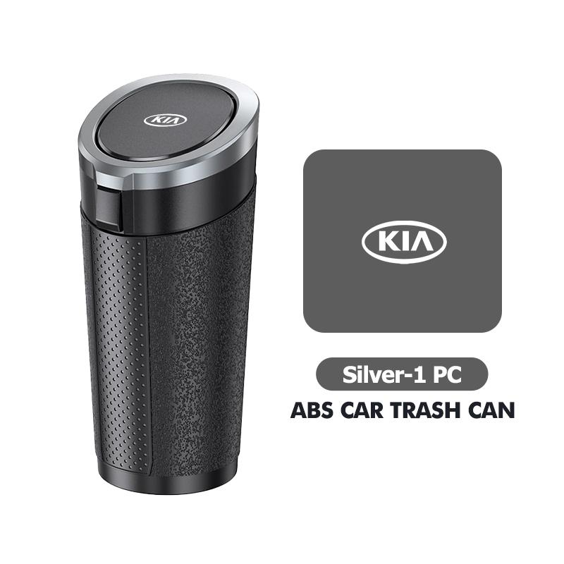 AANU1 Car Trash Can Durable Waterproof ABS Garbage Storage Box For KIA Stinger Optima Cerato Soul Venga Forte Spectra Sedona
