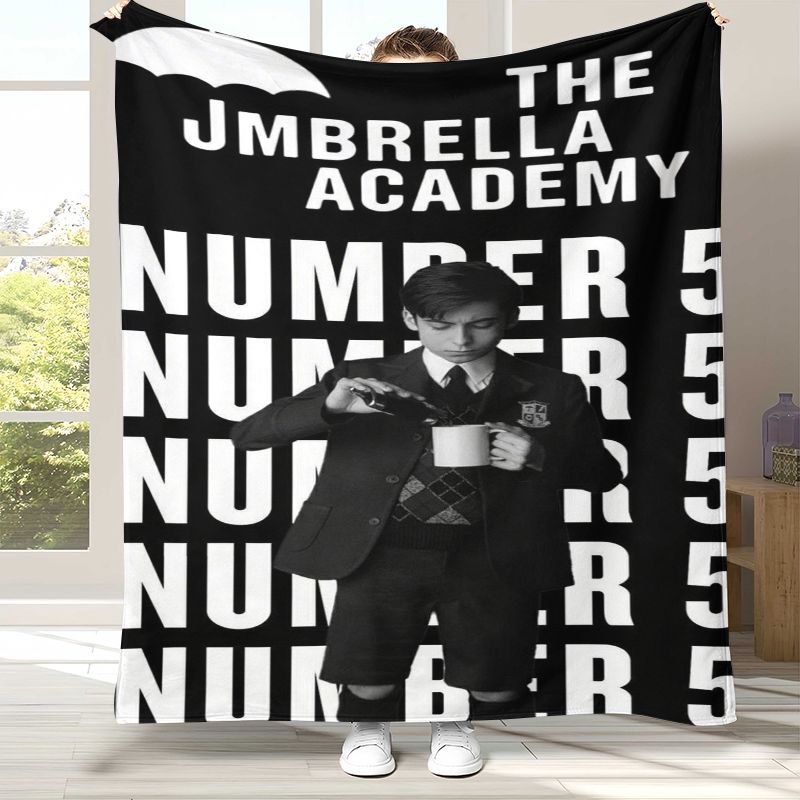Фланелевое одеяло The Umbrella Academy, Ультрамягкое теплое плюшевое покрывало для дома, спальни, кровати, дивана, офиса, кемпинга, пикника, подарок