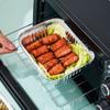 10/20/50pcs Rectangular Air Fryer Aluminum Foil Tray Aluminum Foil Tin Box  For Baking Roasting