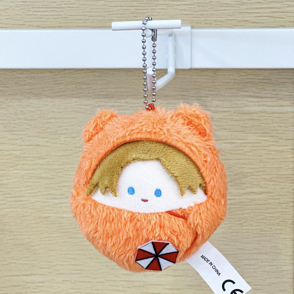 10Cm Biohazard Resident Evil Leon S. Kennedy Plush Toys Cute Soft Stuffed Keychain Dolls For Kid Birthday Christmas Gift