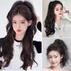 Коллекция париков-хвостов из 10 типов S-образный завиток Dalbi Hair Длинные волнистые собранные волосы Зажим для волос Накладные волосы на клипсе Объемные