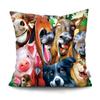 Наволочка для домашнего декора с милыми животными, пляжная забавная собака, наволочка для автомобиля, дивана, домашний декор, наволочка, полиэстеровая подушка