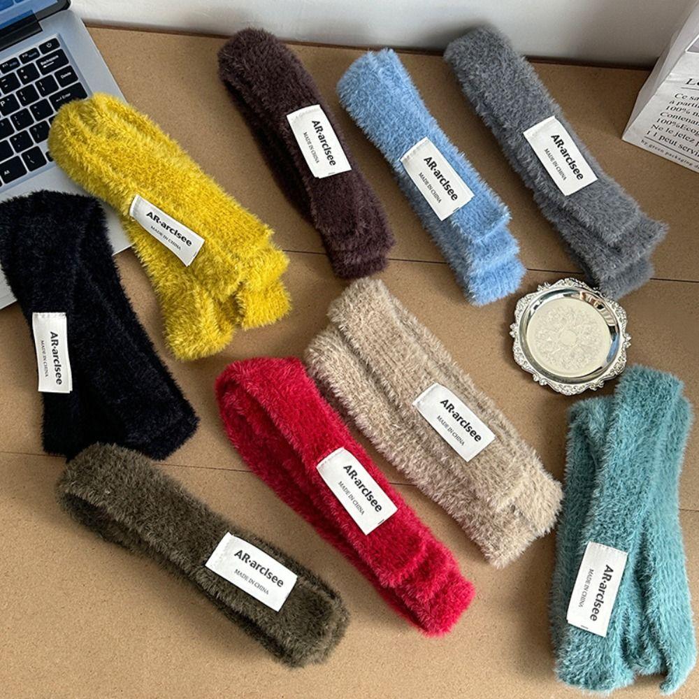 Harajuku Wool Shawl Y2K Long Narrow Scarves All-match Knitted Scarf Autumn/Winter