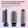 Hair Dryer Comb Hot Air Curling For Hair Roller Blow Dryer Ionic Hair Straightening Brush Quick Dry Hair Curler Curling Iron