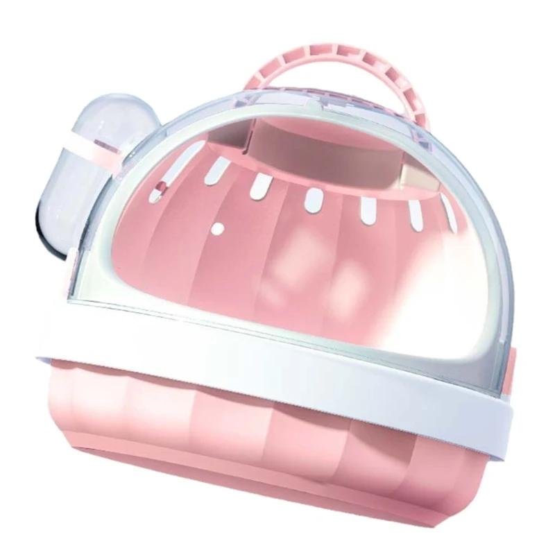 Ventilable Cover Plastic Pet Transport Cage Carrier Small Travel Box for Drop Shipping