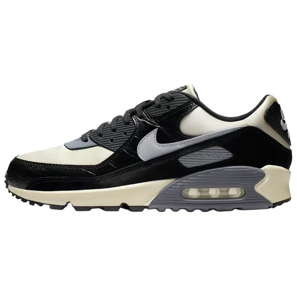 Nike Кроссовки Air Max 90 Мужские Черно-бежевые IO4468-100