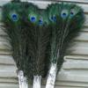 10 ШТ. Большие Глаза Павлиньи Перья Натуральное Перо для DIY Ремесел Аксессуары Свадьба Дом Отель Украшение Плюмаж