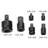 Socket Converter Adapter Reducer Set 1/2 to 3/8 3/8 to 1/4 3/4 to1/2 Impact Socket Adaptor for Car Bicycle Garage Repair Tool