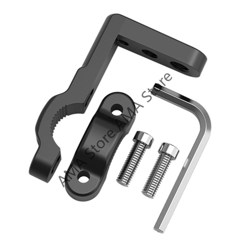 17мм-22мм Многофункциональный Крепежный Кронштейн для Мотоцикла 10мм 8мм 6мм Резьба для Основания Мотоциклетных Зеркал Светодиодный Прожектор E-bike Питбайк