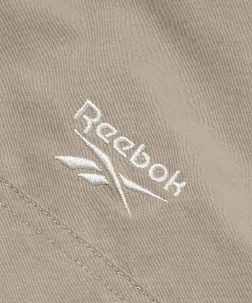Reebok Платье-анорак с коротким рукавом (W) - бежевый