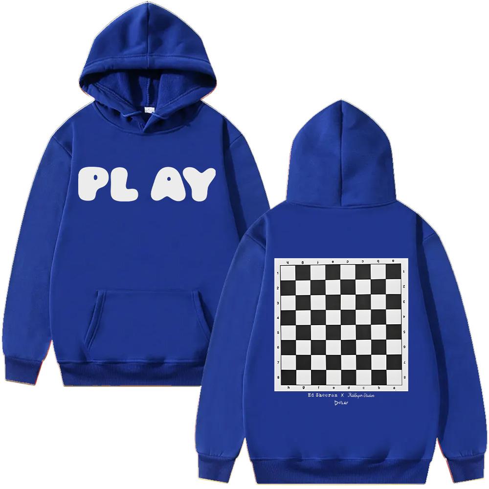 Ed Sheeran Play X KidSuper Hoodies Unisex Harajuku Vintage Hip Hop Sweatshirt High Quality Oversized Streetwear Casual Hoody