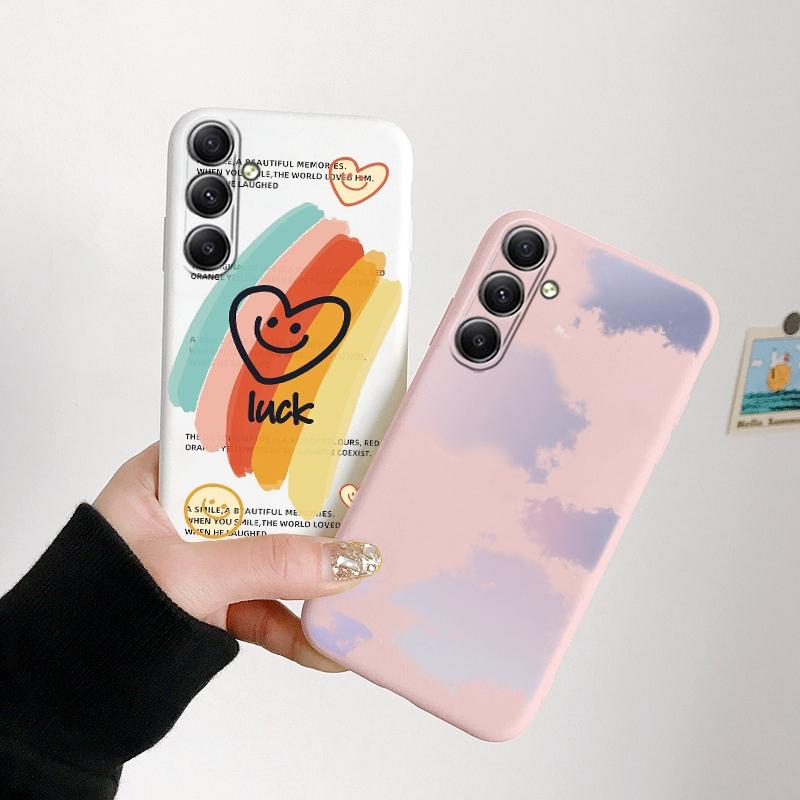Мягкий силиконовый чехол с рисунком из мультфильма для Samsung A55 A35 S24 M35 Xiaomi Redmi Note 13 iPhone 15 Huawei Honor Realme Camera Защитный противоударный чехол