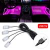 Car Interior Lights Cold Decorative Dashboard Console Car LED Ambient Lights Party Lights