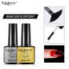 Mobray Top Base Coat Гель-лак с наклейкой Блестящий герметик Soak Off Укрепляющий длительный дизайн ногтей Маникюр Гель-лак Праймер