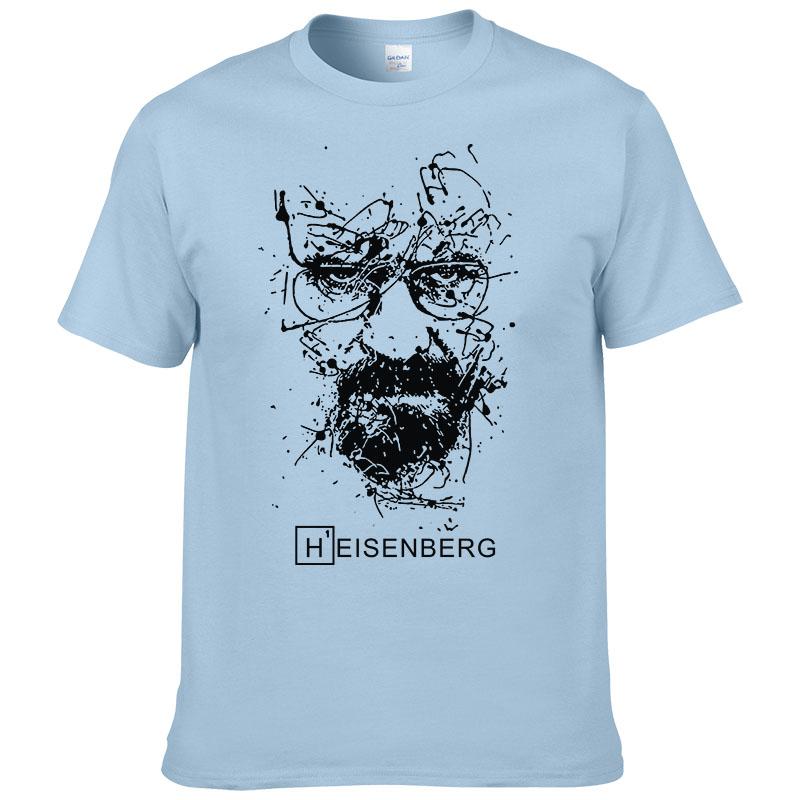 2024 Новый Модный Футболки Во все тяжкие Мужские Хейзенберг Camisetas Hombre Мужские Крутые Футболки Топы С коротким рукавом Хлопковые Футболки #191