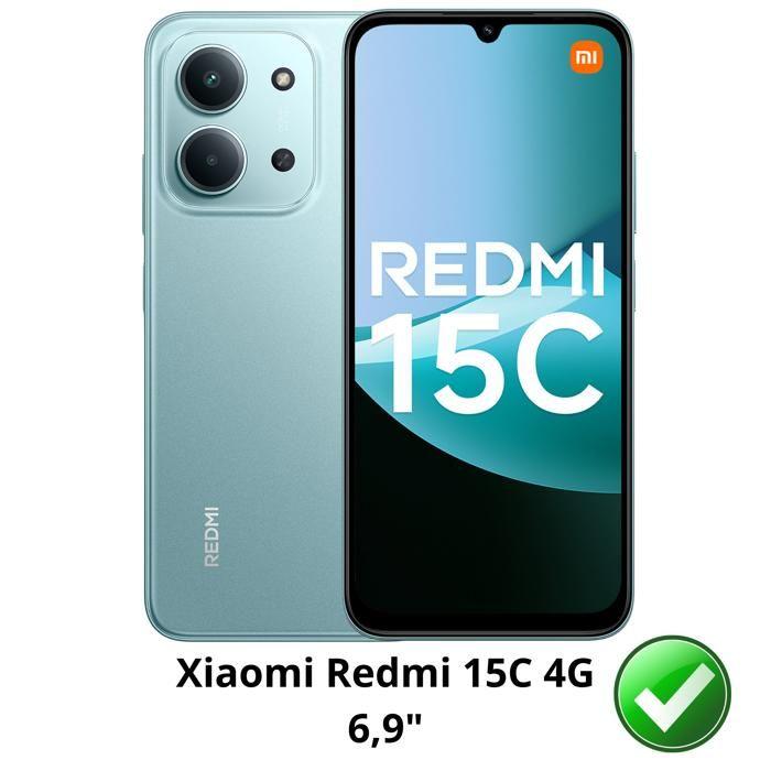 Coque antichoc pour Xiaomi Redmi 15C 4G et 2 Verres Trempé Film Protection Ecran Phonillico®