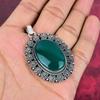 Green Onyx Pendant, 925 Solid Sterling Silver Gemstone Jewelry, Handmade Pendant, For Mother Day
