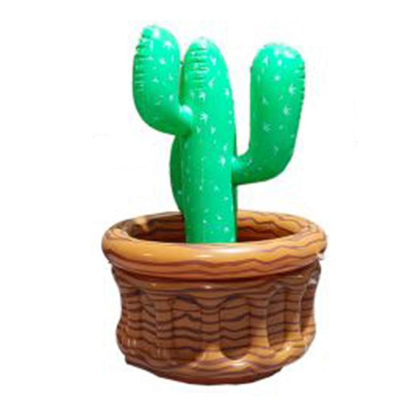 Охладитель для напитков на пляжной вечеринке, подставка для льда, контейнер для льда, пластиковый надувной плавающий держатель для льда из кокосового ореха