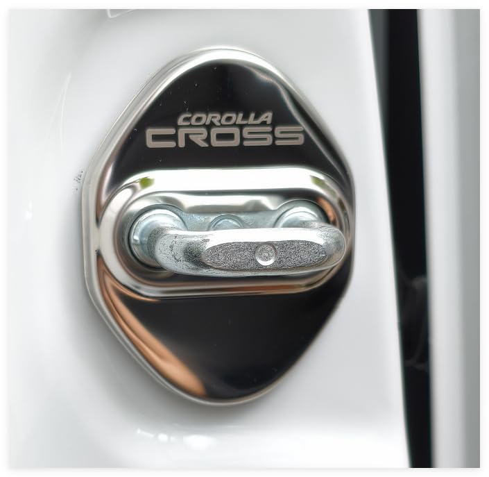 MEKOMEKO CRS-MSGY1 Защитная накладка Striker, накладка на дверной замок, хром, аксессуары, интерьер, для Toyota Corolla Cross