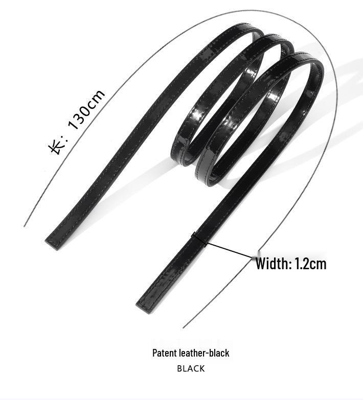 Полоски из коровьей кожи: D-63 Оригинальные DIY Аксессуары для багажа - Варианты плоского, крестообразного, личи плетения