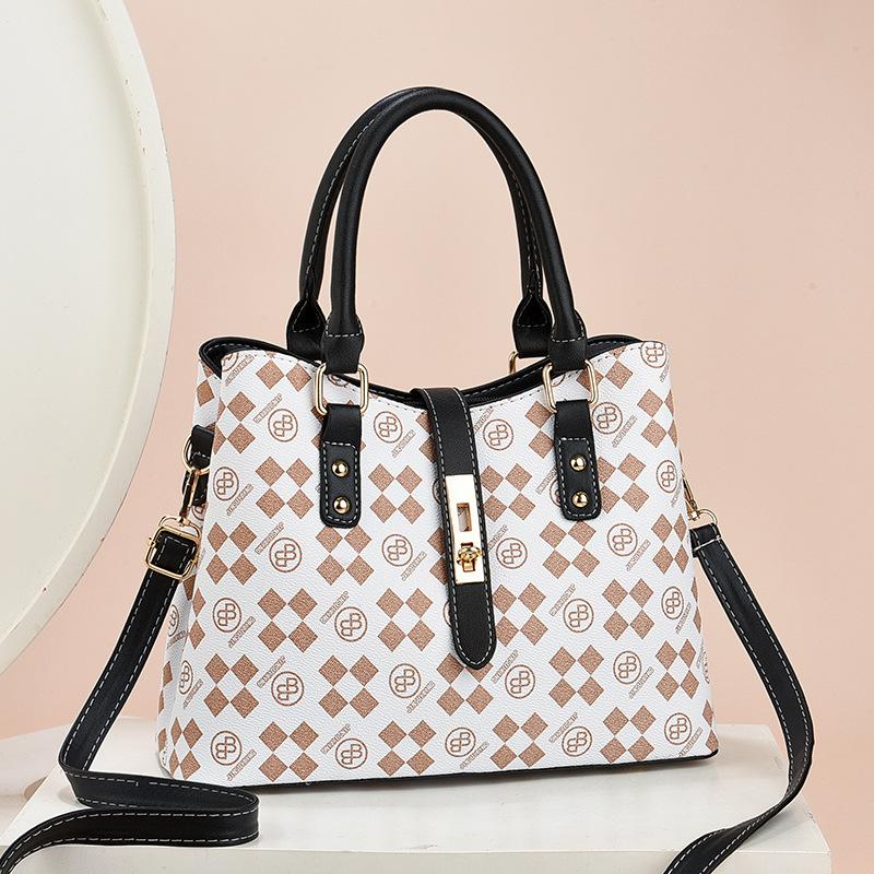 Модная сумка-мессенджер Классическая ретро портативная женская универсальная большая сумка сумка через плечо