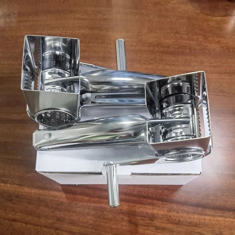 Одиночные барабаны Лезвия Роторная терка для сыра Измельчитель для сыра из нержавеющей стали Маслорезка Кухонные гаджеты