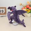 Garchomp Plush Gabite Evolution Stuffed Doll Gible Plushies Cool Anime Toys Hobbies Kawaii Room Deocr Kid's Xmas Gifts