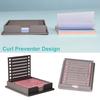 Sticky Note Holder with Stencil Sticky Note Dispenser Waterproof Compact Size Portable Self-Sticky Note Pad Organizer