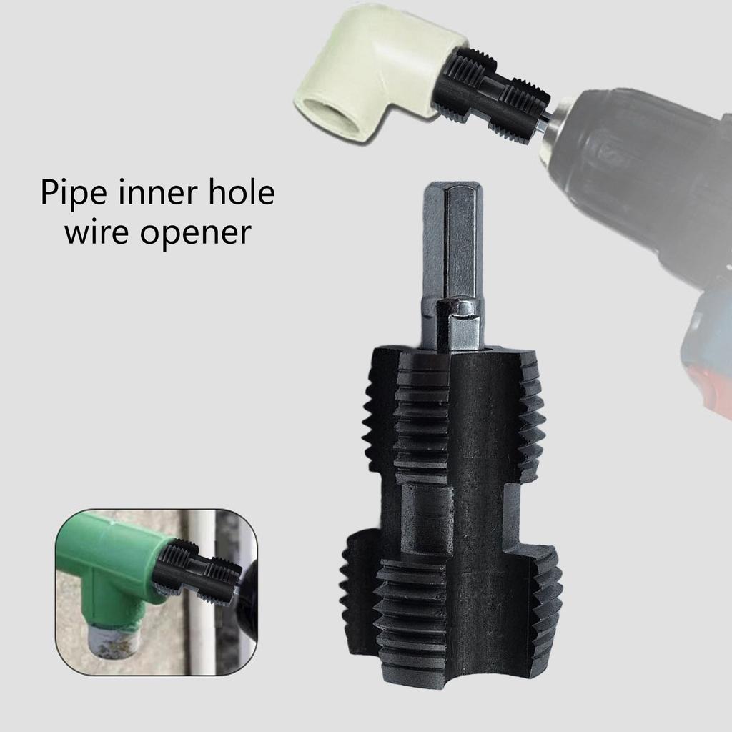 6,35 мм шестигранный адаптер для электрической дрели, открывалка для отверстий, адаптер для расширения водопроводных труб PPR, сверло для водопроводных труб 1/2 3/4 дюйма