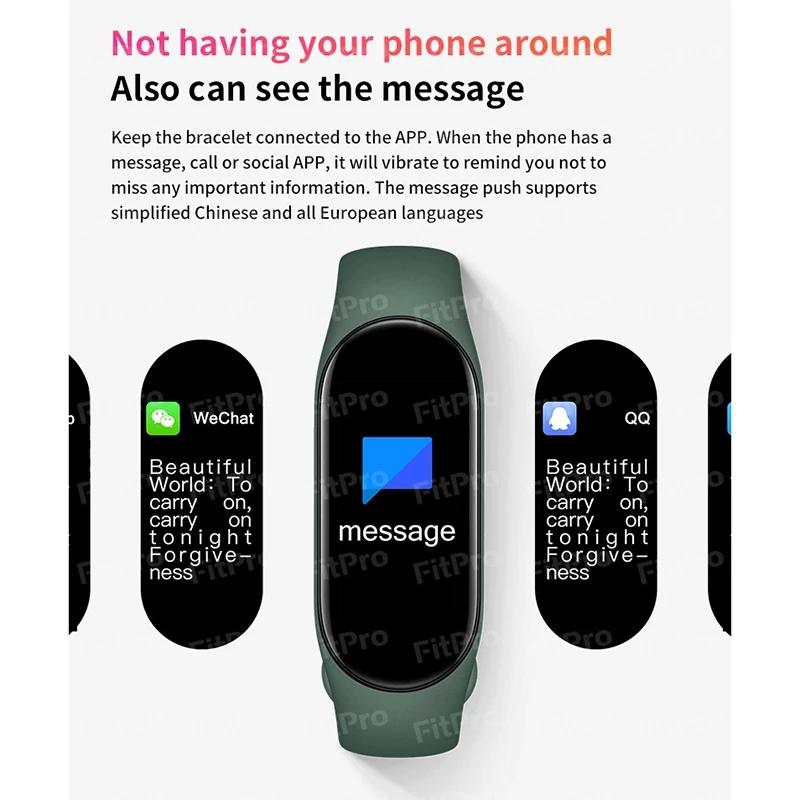 Умные часы для мужчин и женщин Smartband Heart Rate Smartwatch Fitness Tracker Blood Pressure Sport Smart Bracelet For Xiaomi Iphone Ios