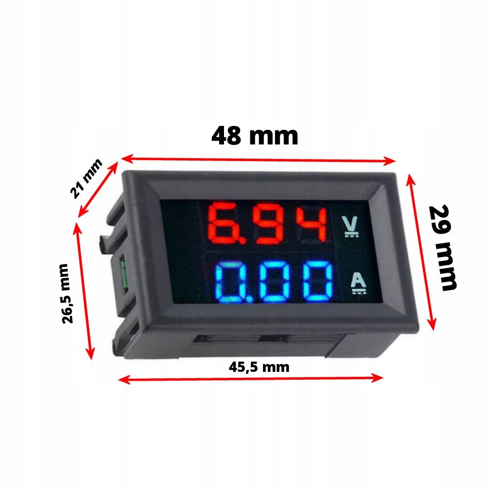 AMMETER 10A VOLTMETER 500V AC