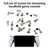 Game Console Full Set Screws for Gamepad Replacement Screw Set Easy Installation and Remove Repairing Screw