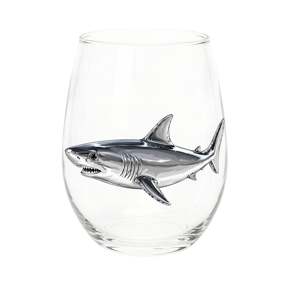 Funny Glass Tea Cup 3D Creative Clear Milk Cup Unique Ocean Animal Mug  Coastal Home