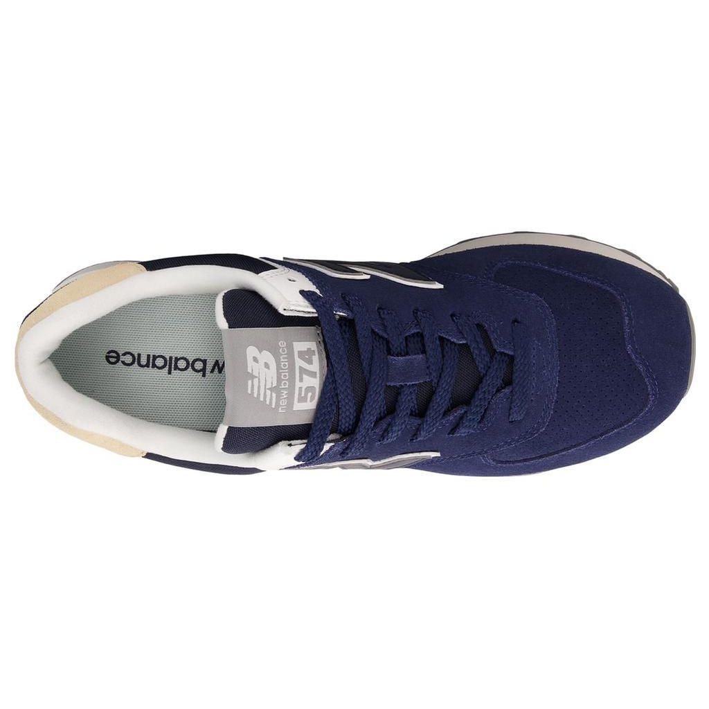 New Balance Кроссовки унисекс 574 Midnight Blue белые U574NL2